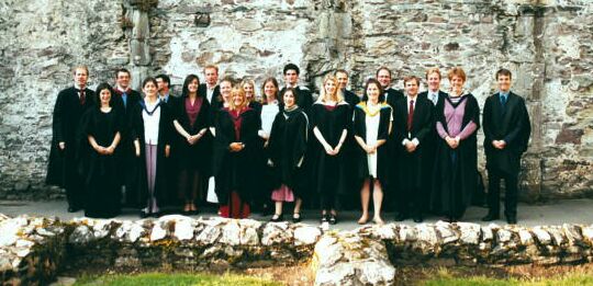 Photograph of Ex Collegio in the grounds of St Davids Cathedral, Pembrokeshire, Summer 2002